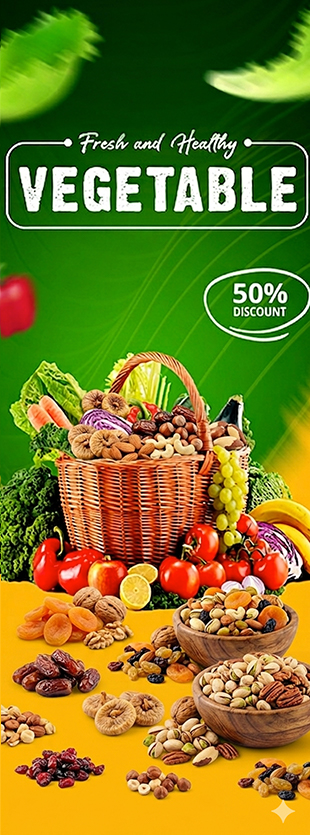 Vegetables & Dry Fruits