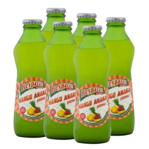 Mango-Pineapple Flavoured Natural Mineral Water 200 mL, Pack of 6